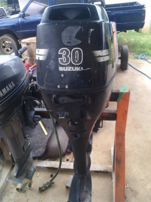 เครื่องเรือ ซูซูกิ 30แรงม้า 4จังหวะ พร้อมใช้งาน
