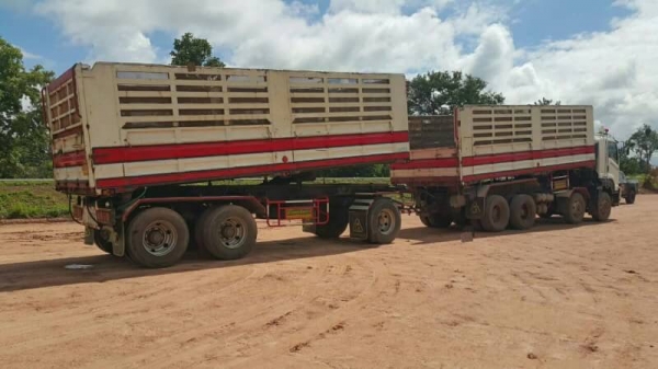 ขายรถบรรทุกพ่วง อีซูซุ 360. ปี57