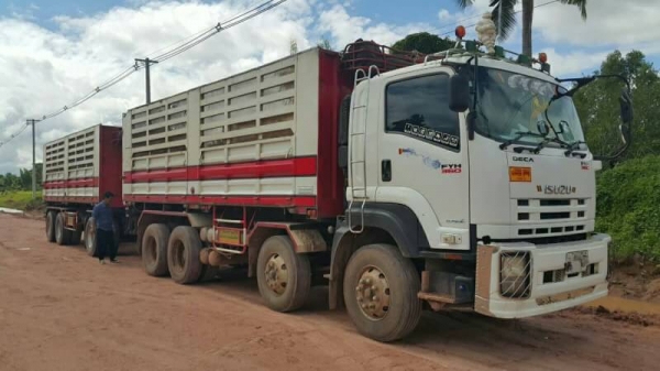 ขายรถบรรทุกพ่วง อีซูซุ 360. ปี57