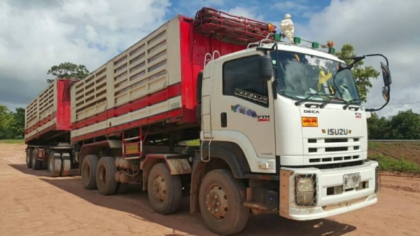 ขายรถบรรทุกพ่วง อีซูซุ 360. ปี57