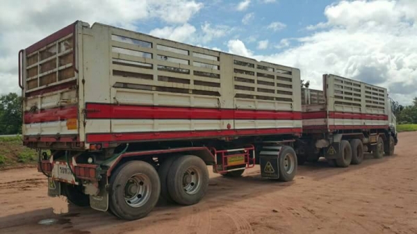 ขายรถบรรทุกพ่วง อีซูซุ 360. ปี57