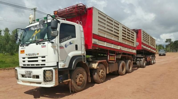 ขายรถบรรทุกพ่วง อีซูซุ 360. ปี57