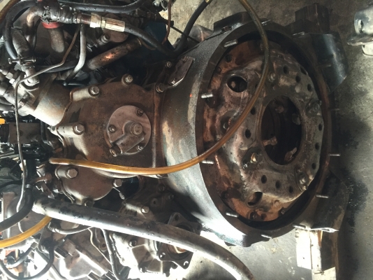 เครื่อง NISSAN RE8 โม่ปูน