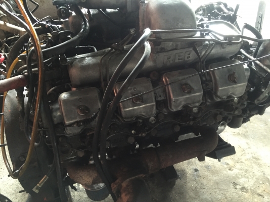 เครื่อง NISSAN RE8 โม่ปูน