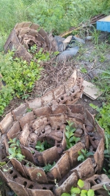 ขายโซ่รถแทรกเตอร์ D-4-H ตีนไก่ โซ่แท้ เบอร์โก้ บู๊ชนํ้ามัน สภาพสวยลิงค์หนาบู๊ชกลมแผ่นตามสภาพขายไม่แพงครับ