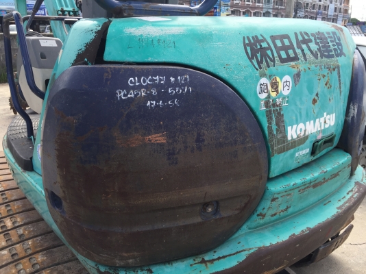 komatsu pc 45-8 เก่านอก
