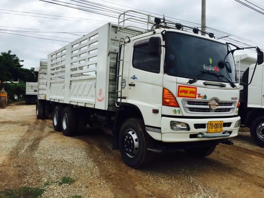 ขายรถพ่วงไม่ดัมพ์ Hino เครื่อง 320 แรง ปี 47 กระบะสามมิตรไม่ดัมพ์ ลูก 3 เพลา ขายรถพ่วงไม่ดัมพ์ Hino เครื่อง 320 แรง ปี 47 กระบะสามมิตรไม่ดัมพ์ ลูก 3 เพลา