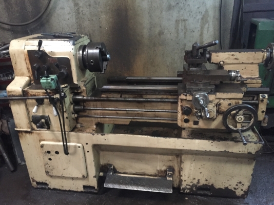 ขายเครื่องกลึงแยม4.5ฟุต3เพลามีเบรคพร้อมใช้ราคาถูกๆครับ