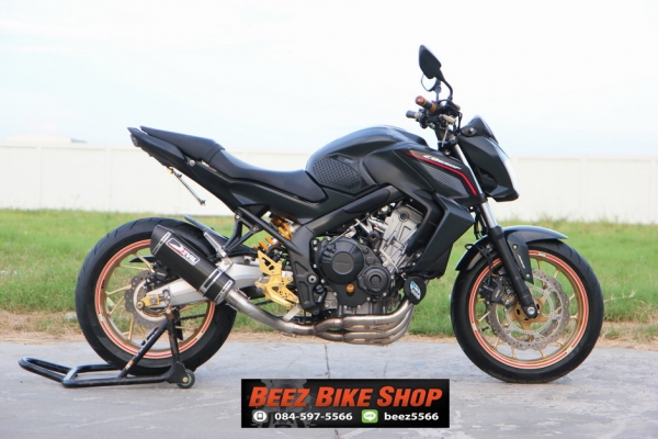 <<ดาวน์ 45,000>>ขาย HONDA CB650F ปี 2014 สภาพหล่อ สวยๆ แต่งเต็ม ทะเบียนพร้อมโอน