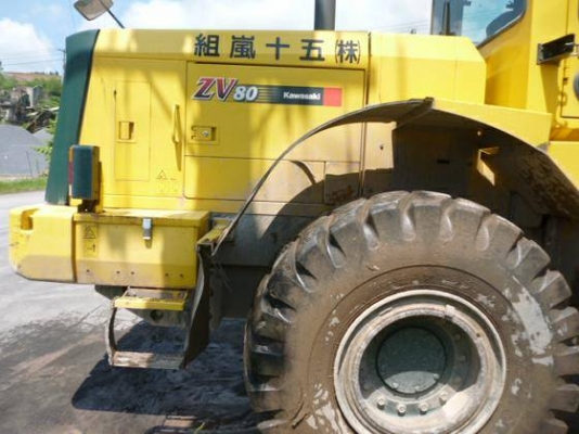 รถตักล้อยาง KLD 80 ZV