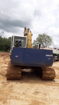 ขายแบ็คโฮ Komatsu pc120-5 เครื่องเดิม ปั๊มเดิม คอนโทรลสั้น ไฟฟ้าตัด จอไฟขึ้น กล่องอยู่ เอกสารซื้อขาย