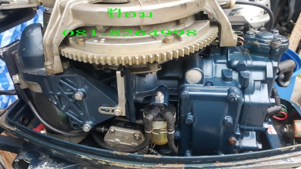 ขายเครื่องเรือ YAMAHA 25 Hp หางสั้น + ชุดพวงมาลัย