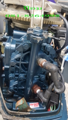 ขายเครื่องเรือ YAMAHA 25 Hp หางสั้น + ชุดพวงมาลัย