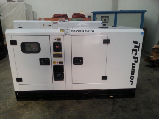 เครื่องปั่นไฟ 18KW จ่ายกระแส 77แอมป์ ประกันสินค้า 1 ปี