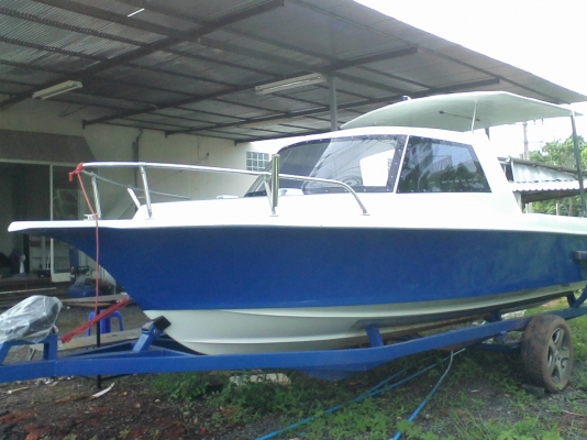 ขายเรือตกปลา18 ฟุต พร้อมเทเลอร์ ไม่มีเครื่องนะครับ