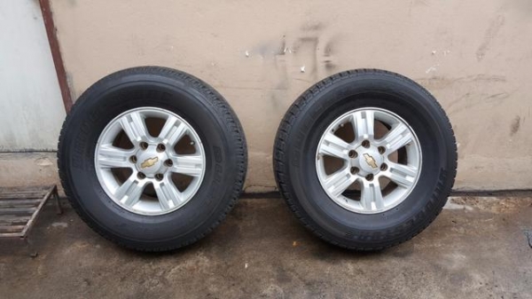 ล้อchevrolet corolado ขอบ16 เดิมๆพร้อมยาง 265-70-16 ล้อchevrolet corolado ขอบ16 เดิมๆพร้อมยาง 265-70-16