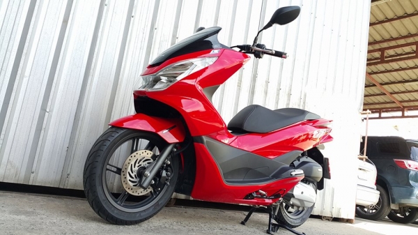 New PCX smart key ตัวเตาแก๊ส สวยใหม่กริ๊บ 1000 กิโลแท้ รถบ้าน หาอยู่คันนี้คุ้ม