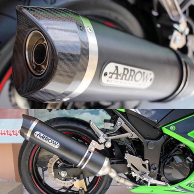 <<<เคลียร์สต็อก>>ท่อARROW Ninja300 ราคา12,000- Fullsystem