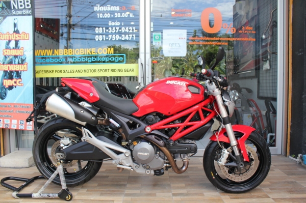 DUCATI m795 ปี2012 รถศูนย์ วิ่งน้อยสภาพ Showroom รับแลก-เปลี่ยน