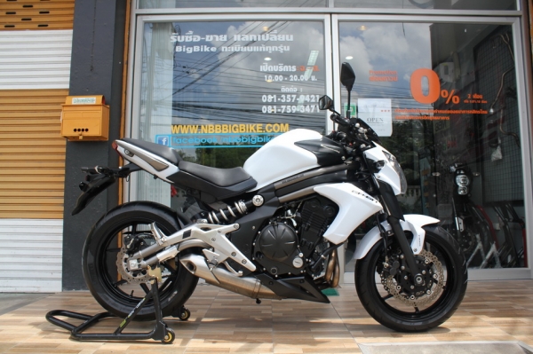 ER6n white (abs) ปี2012 รถสวยสภาพนางฟ้า ER6n white (abs) ปี2012 รถสวยสภาพนางฟ้า