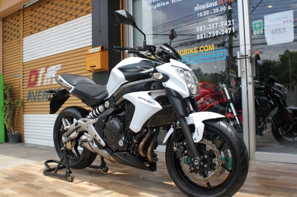 ER6n white (abs) ปี2012 รถสวยสภาพนางฟ้า ER6n white (abs) ปี2012 รถสวยสภาพนางฟ้า