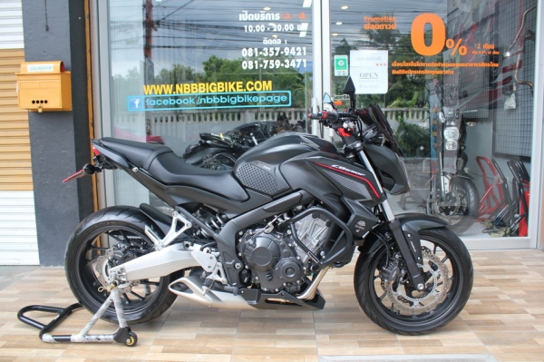 HONDA CB650f (abs) ปี2015 (BLACK) รถสวยพร้อมให้คุณเป็นเจ้าของ