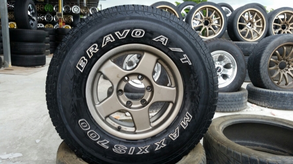 แม็กพร้อมยาง 16 เบดเล่