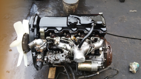 เครื่องยนต์ โตโยต้า ไมตี้ร์เอ็ก 2Lll เครื่องสวยพร้อมใช้