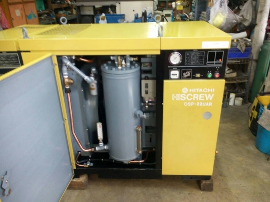 ขาย  ROTARY SCREW HITACHI  OSP 22 UAR  " 30 HP "
