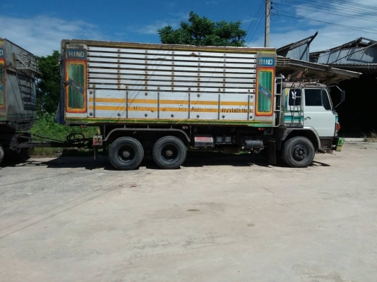 ขาย HINO สามใบปัด 320 แรง พ่วงแม่ลูก กระบะเนียมคอกเกษตรดั๊ม อู่ ซุนชัย