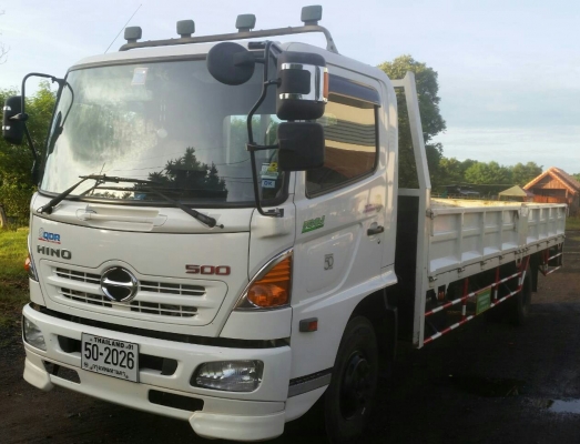 หกล้อ ฮีโน่ ซีรี500 FC9J175ปี55ช่วงยาว 6.50ม สภาพนางฟ้าสวยจัดเดิมๆไม่มีชน ใช้งานน้อย วิ่งแค่ 40,000ก