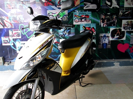 mio 115i cc.สีเหลืองดำ ตัวใหม่ ระบบหัวฉีด กกระบอกสูบไดอะซิล ประหยัดนํ้ามันขั้นเทพ แถม 3 รายการ 19900