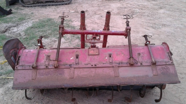 มาถึงแล้วนะครับ โรตารี ตีดิน พรวนดิน สำหรับติดรถไถนา เก่าญี่ปุ่น ยาว 1.55 เมตรครับ