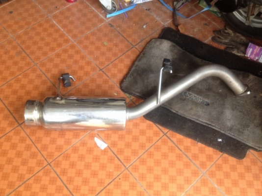 ท่อซิ่งเลสทั้งใบ JASMA ทรงไฮเปอรใส้ตรง 2นิ้วเก่าญี่ปุ่นเเท้สภาพตามรูป ท่อซิ่งเลสทั้งใบ JASMA ทรงไฮเปอรใส้ตรง 2นิ้วเก่าญี่ปุ่นเเท้สภาพตามรูป