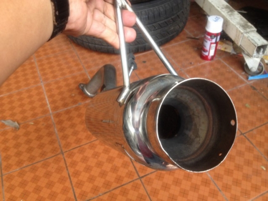 ท่อซิ่งเลสทั้งใบ JASMA ทรงไฮเปอรใส้ตรง 2นิ้วเก่าญี่ปุ่นเเท้สภาพตามรูป ท่อซิ่งเลสทั้งใบ JASMA ทรงไฮเปอรใส้ตรง 2นิ้วเก่าญี่ปุ่นเเท้สภาพตามรูป