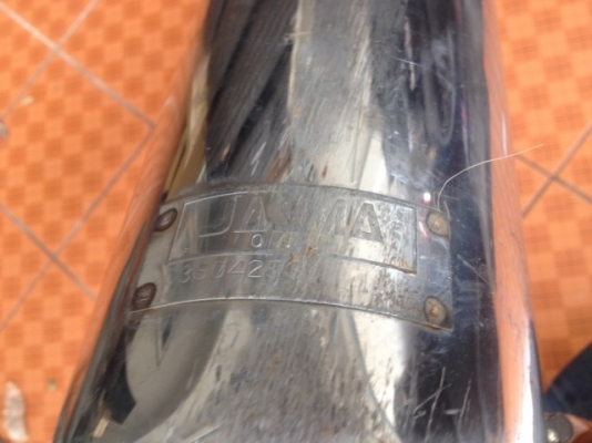 ท่อซิ่งเลสทั้งใบ JASMA ทรงไฮเปอรใส้ตรง 2นิ้วเก่าญี่ปุ่นเเท้สภาพตามรูป ท่อซิ่งเลสทั้งใบ JASMA ทรงไฮเปอรใส้ตรง 2นิ้วเก่าญี่ปุ่นเเท้สภาพตามรูป