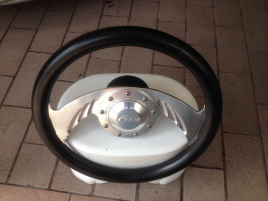 วงพวงมาลัย FAKER ขนาด13นิ้วครึ่ง เเนวอเมกาเก่าญี่ปุ่นเเท้สภาพตามรูป