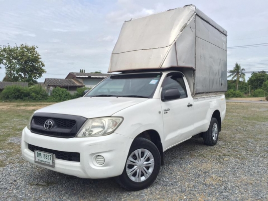 ขาย VIGO 2.5 เทอโบ ตอนเดียว สีขาว ปี 2010 - 2553 เกียร์ ธรรมดา  สภาพเดิมๆบางๆ ไม่มีชนแน่นอนครับ ขับดีมาก เครื่องดีเยี่ยม ช่วงล่างแน่ แอร์เย็น ภายในสะอาด พวงมาลัยเพาเวอร์ รถวิ่งน้อย 250000 กิโล มีหลังคาสูง