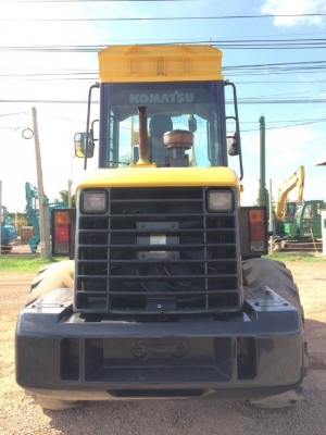 ขายรถตักล้อยาง KOMATSU WA100-5 รถนอกนำเข้าจากญี่ปุ่น สภาพสวยพร้อมใช้ มีVDOการทำงานครับ