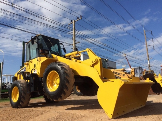 ขายรถตักล้อยาง KOMATSU WA100-5 รถนอกนำเข้าจากญี่ปุ่น สภาพสวยพร้อมใช้ มีVDOการทำงานครับ