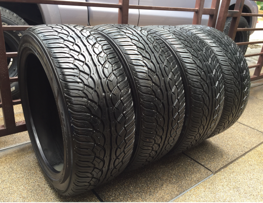 ยาง Yokohama Prada 255 45 20 ปี13 ดอกเต็ม ไม่มีปะ ราคาไม่แพง