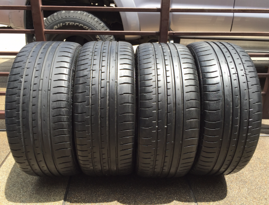 ยาง Acelera 245 35 20 กลางปี13 ดอกเยอะ พร้อมใช้งาน ราคาไม่แพง