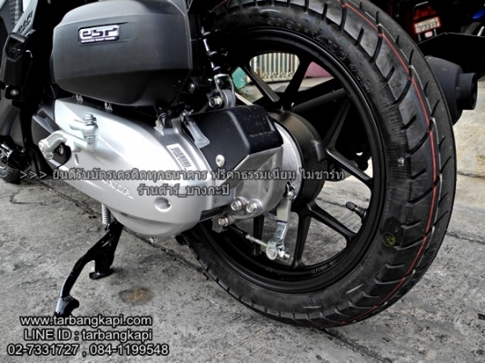 รถใหม่ป้ายแดง CLICK 125I สีขาว ล้อแม็ก ลายล่าสุด รุ่นTOP 48,000 พร้อมโอนฟรีๆ