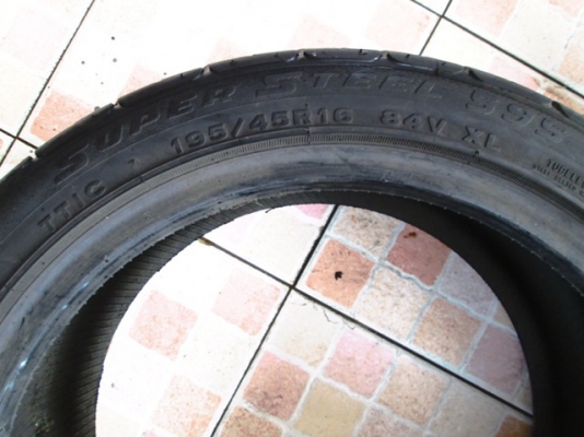 ขายยาง FEDERAL 595 195-45-16 ดอกแจ่มๆ (1คู่)