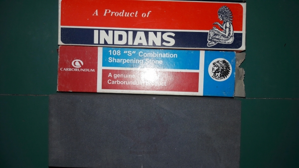 ขายหินลับมีดตราคนป่า Made in Taiwan.