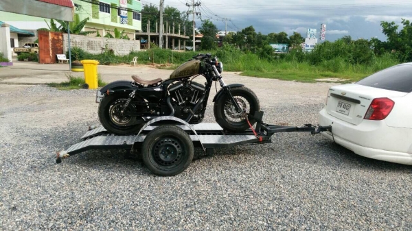 ขายพ่วงบรรทุกมอเตอร์ไซด์