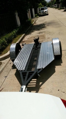 ขายพ่วงบรรทุกมอเตอร์ไซด์