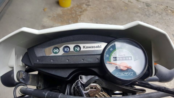 KAWASAKI KSR PRO NEW 110 ตัว TOP สตาร์ทมือ วิ่งน้อย 9,XXX KM