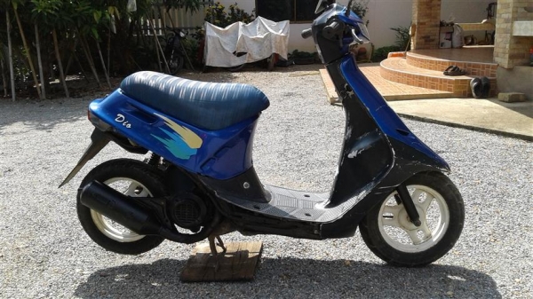ขาย Dio เครื่องดีสัสันพอใช้ได้รถสตาร์ทติดขี่ใช้งานได้ออกใบซื้อขาย 4900 บาท