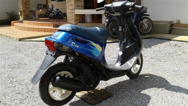 ขาย Dio เครื่องดีสัสันพอใช้ได้รถสตาร์ทติดขี่ใช้งานได้ออกใบซื้อขาย 4900 บาท ขาย Dio เครื่องดีสัสันพอใช้ได้รถสตาร์ทติดขี่ใช้งานได้ออกใบซื้อขาย 4900 บาท